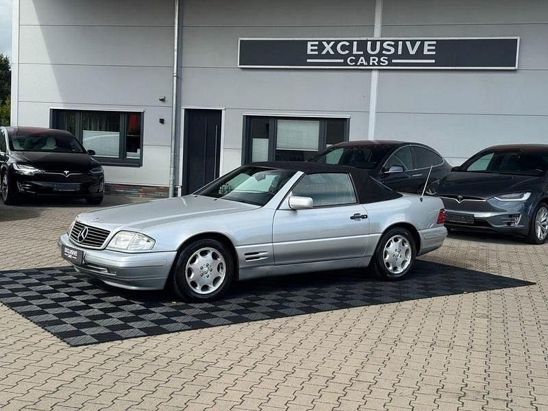 Gebraucht Mercedes SL320 231 PS (169 kW) 1996 Silber Cabrio