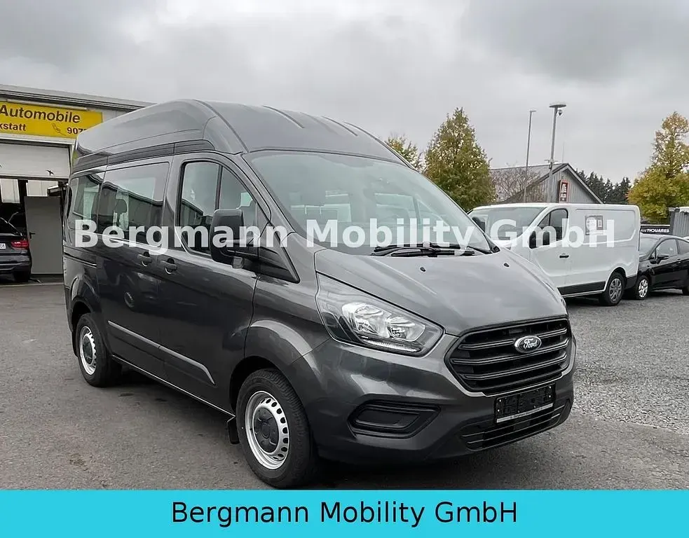 Occasion Ford Transit Custom 105 ch (77 kW) 2019 Gris Monospace