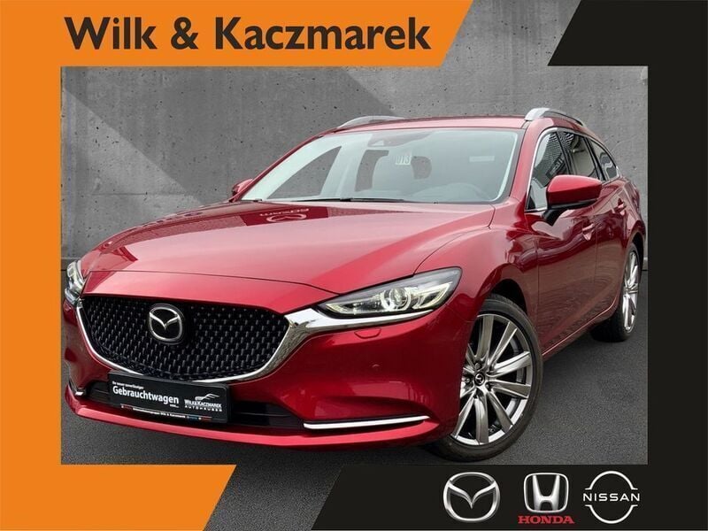 Rot Gebraucht 2023 Mazda 6 Exclusive-Line Limousine | 28.490 € (Fairer Preis) - Bild 1/4