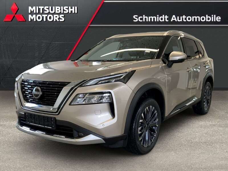 Champagne silver (beige) Neu 2025 Nissan X-Trail Tekna SUV | 34.270 € (Superpreis) - Bild 1/4
