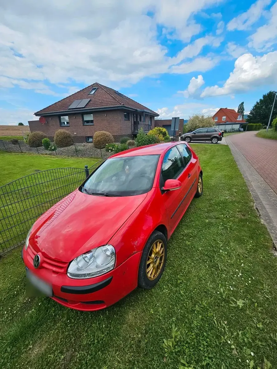 Gebraucht VW Golf 2004 Rot Coupé