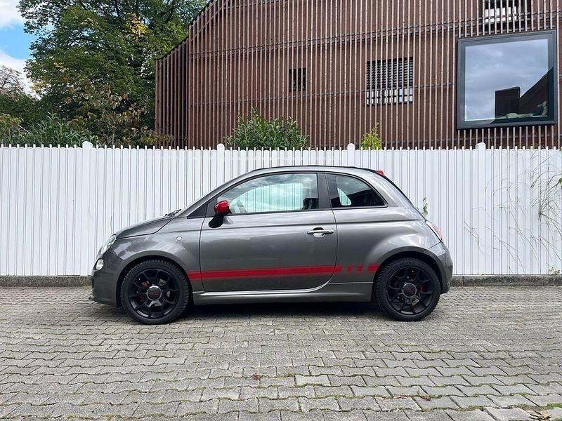 Grau Gebraucht 2014 Fiat 500C S Cabrio | 8.399 € (Fairer Preis) - Bild 1/4