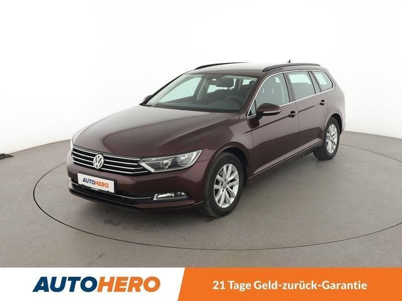 Rot Gebraucht 2017 VW Passat Comfortline Kombi | 15.640 € (Fairer Preis) - Bild 1/3
