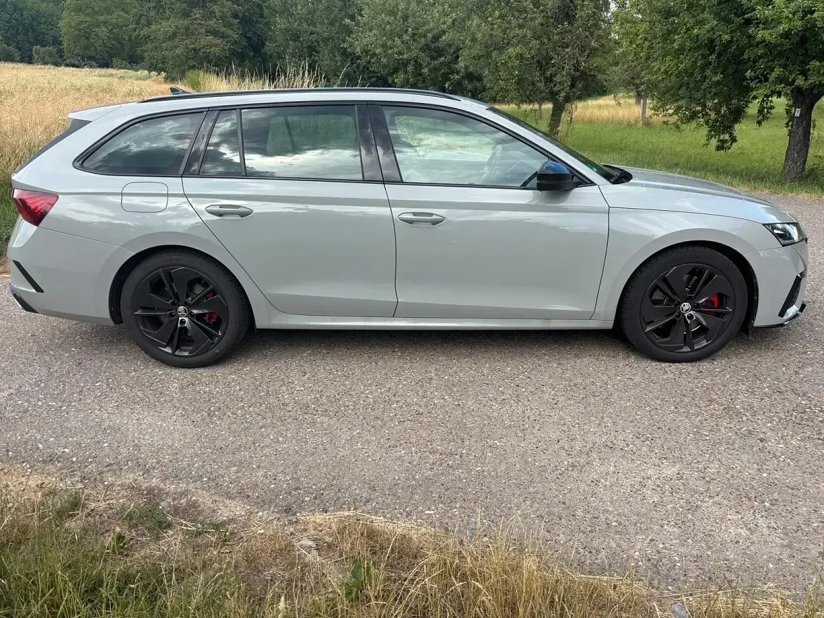 Gebraucht Skoda Octavia RS 245 PS (180 kW) 2021 Grau Kombi