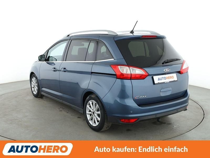 Gebraucht Ford Grand C-Max Titanium 150 PS (110 kW) 2019 Blau Van / Kleinbus