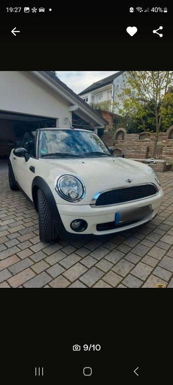 Gebraucht Mini Cooper Cabriolet 122 PS (89 kW) 2009 Weiß Cabrio