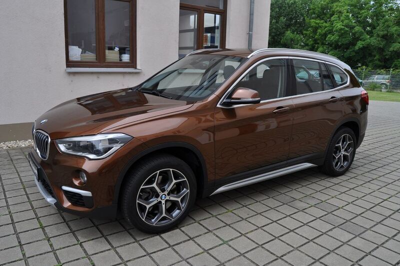 Kastanienbronze metallic Gebraucht 2016 BMW X1 xLine SUV | 19.990 € (Fairer Preis) - Bild 1/4