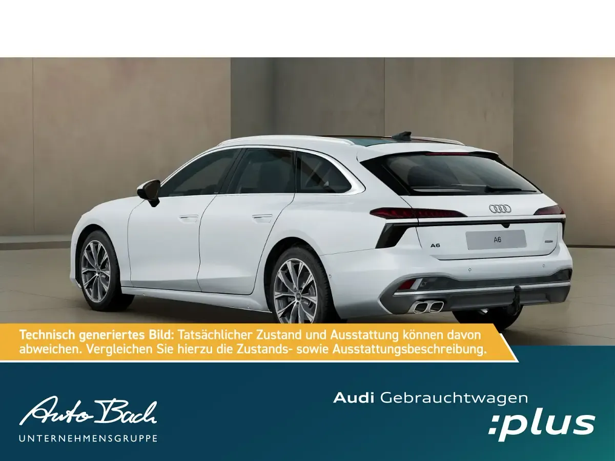 Gebraucht Audi A6 Advanced 204 PS (150 kW) 2025 Gletscherweiß metallic Kombi