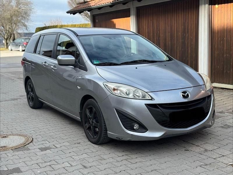 Gebraucht Mazda 5 Sports-Line 116 PS (85 kW) 2011 Grau Van / Kleinbus