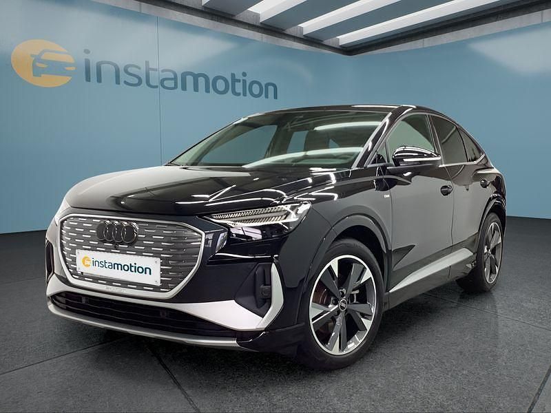 Gebraucht Audi Q4 Sportback e-tron 125 kW (170 PS) 2022 Schwarz SUV