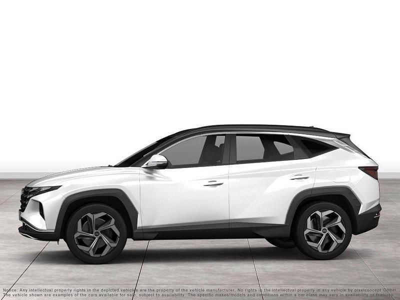 Gebraucht Hyundai Tucson Select 150 PS (110 kW) 2021 Weiß SUV