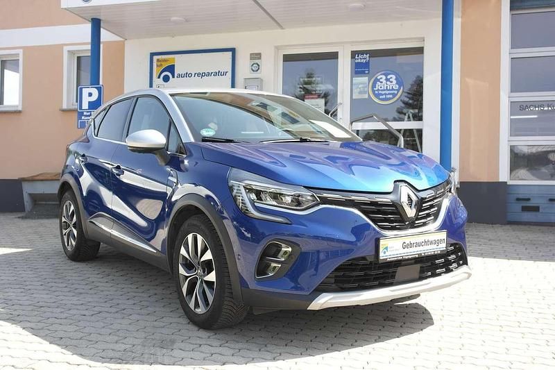 Blue rqh + grey kqa Gebraucht 2020 Renault Captur Intens SUV | 16.600 € (Etwas zu teuer) - Bild 1/4
