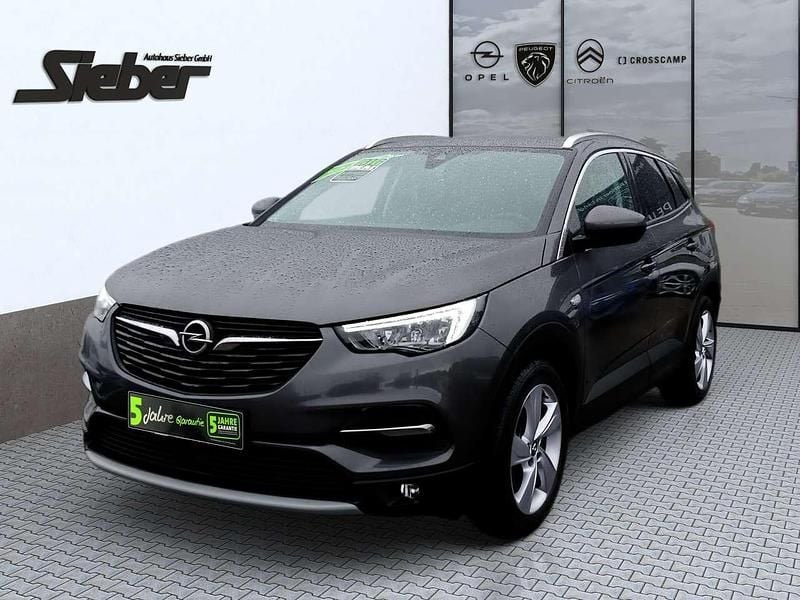 Vulkan grau Gebraucht 2021 Opel Grandland X Elegance SUV | 17.990 € (Guter Preis) - Bild 1/4