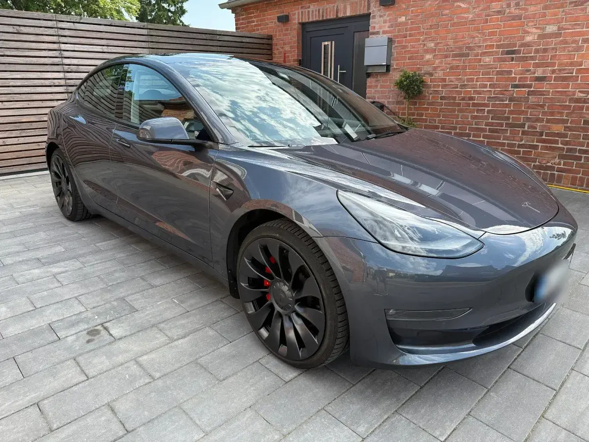 Gebraucht Tesla Model 3 Performance 377 kW (513 PS) 2022 Grau Limousine