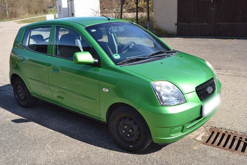 Gebraucht Kia Picanto EX 65 PS (47 kW) 2006 Grün Kleinwagen