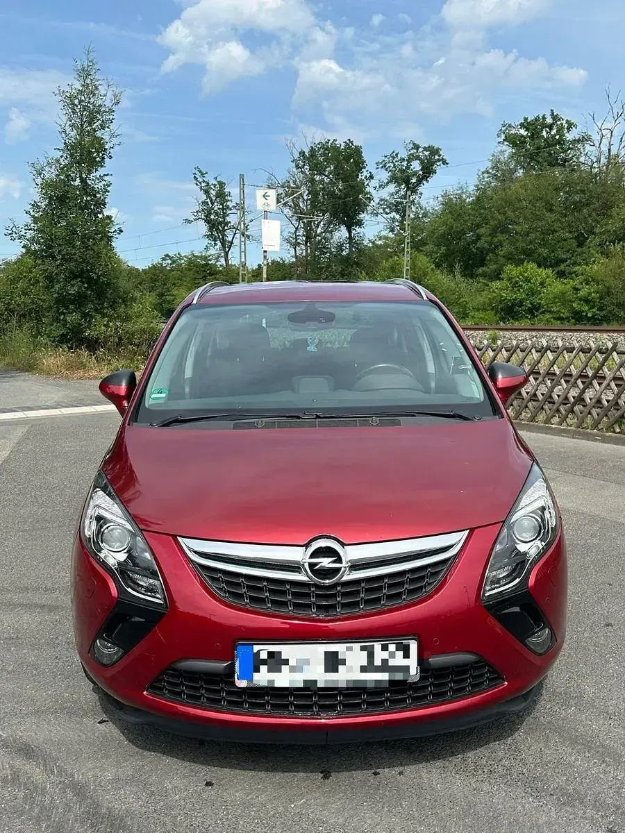 Gebraucht Opel Zafira Tourer Active 140 PS (102 kW) 2014 Rot Van / Kleinbus