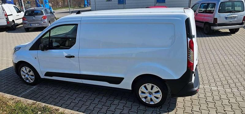 Gebraucht Ford Tourneo Courier 101 PS (74 kW) 2021 Weiß Van / Kleinbus
