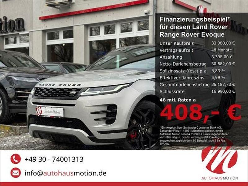 Silber Gebraucht 2021 Land Rover Range Rover evoque SE Dynamic SUV | 33.980 € (Etwas zu teuer) - Bild 1/4