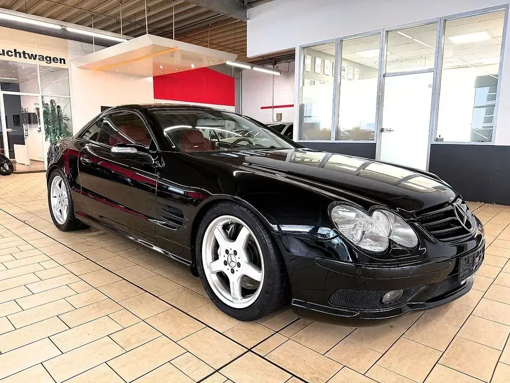 Gebraucht Mercedes SL55 AMG AMG 500 PS (367 kW) 2004 Schwarz Cabrio