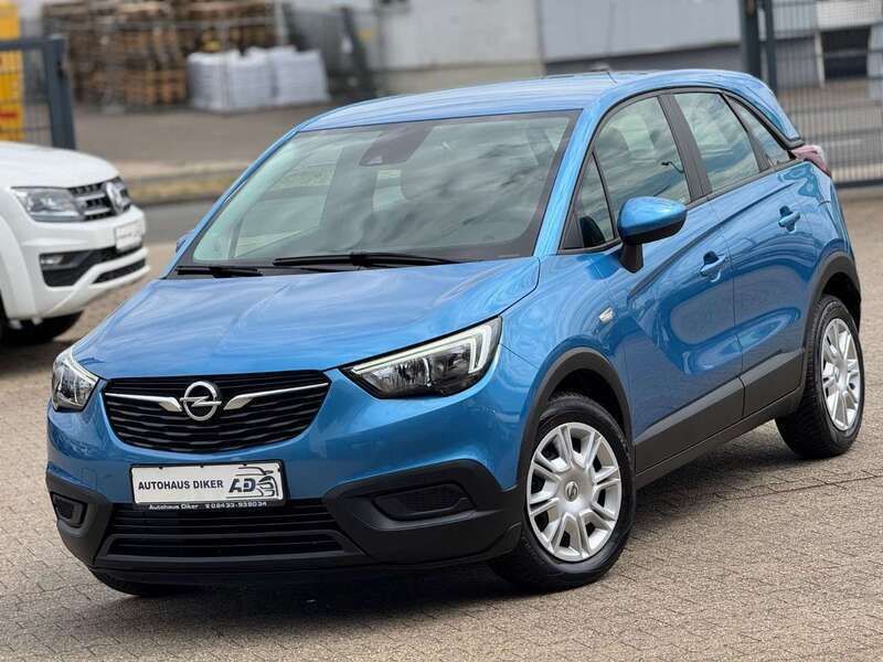 Arktis blau (m2) Gebraucht 2017 Opel Crossland X Edition SUV | 10.900 € (Guter Preis) - Bild 1/4