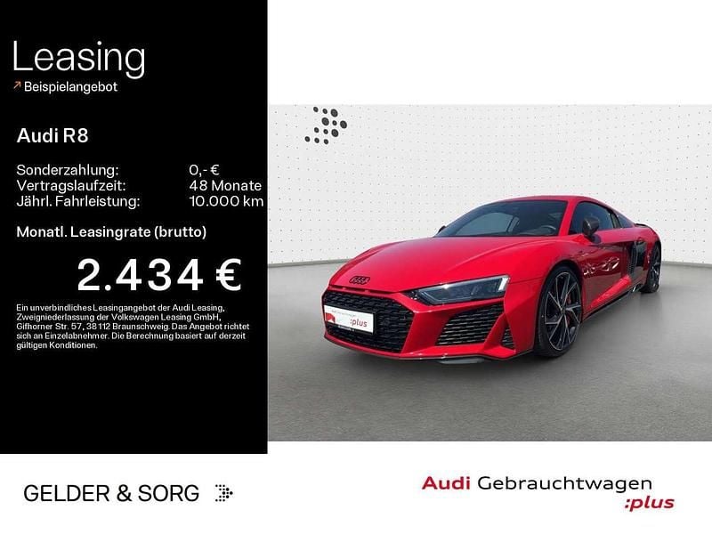 Tangorot metallic Gebraucht 2023 Audi R8 Coupé Sport Coupé | 179.880 € - Bild 1/1