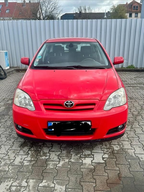 Gebraucht Toyota Corolla 115 PS (84 kW) 2005 Rot Kleinwagen