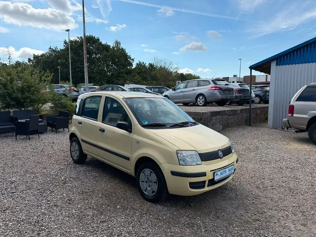 Gebraucht Fiat Panda Active 54 PS (39 kW) 2009 Gelb Kleinwagen