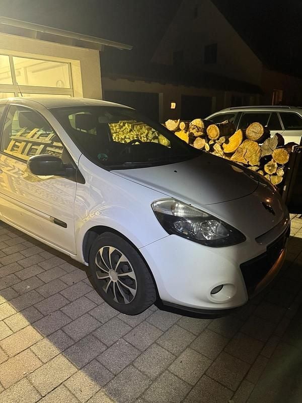 Gebraucht Renault Clio 2010 Weiß Kleinwagen