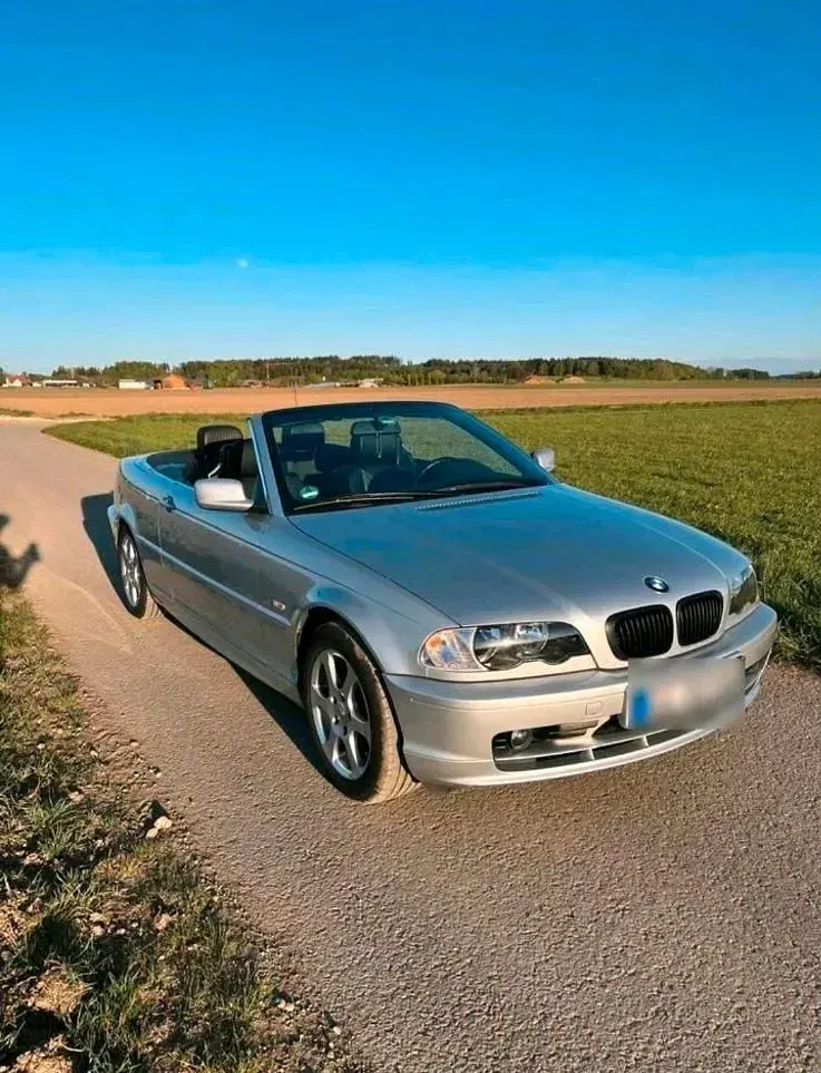 Gebraucht BMW 323 Cabriolet 192 PS (141 kW) 2000 Silber Cabrio