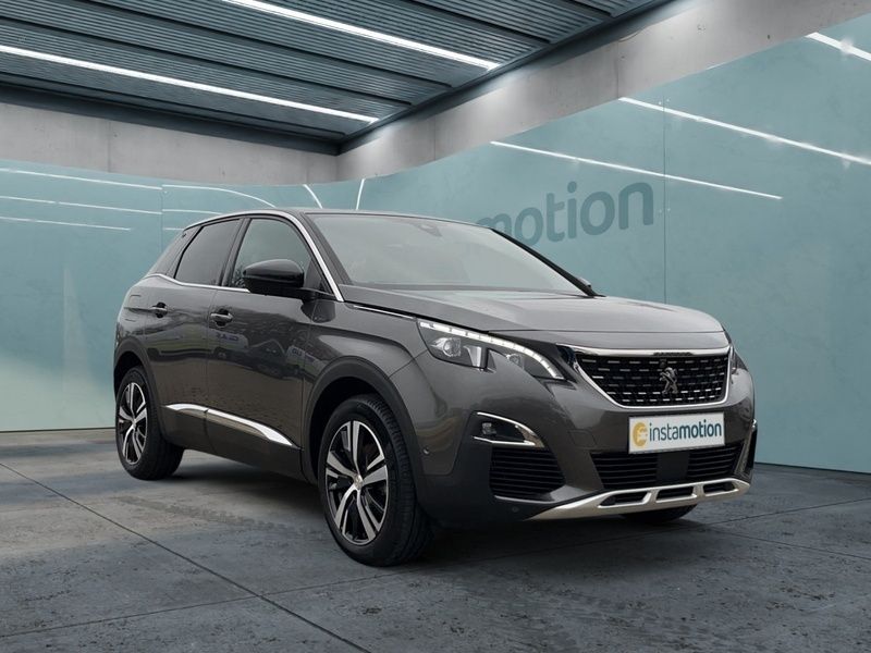 Grau Gebraucht 2019 Peugeot 3008 GT-line SUV | 23.190 € (Fairer Preis) - Bild 1/3