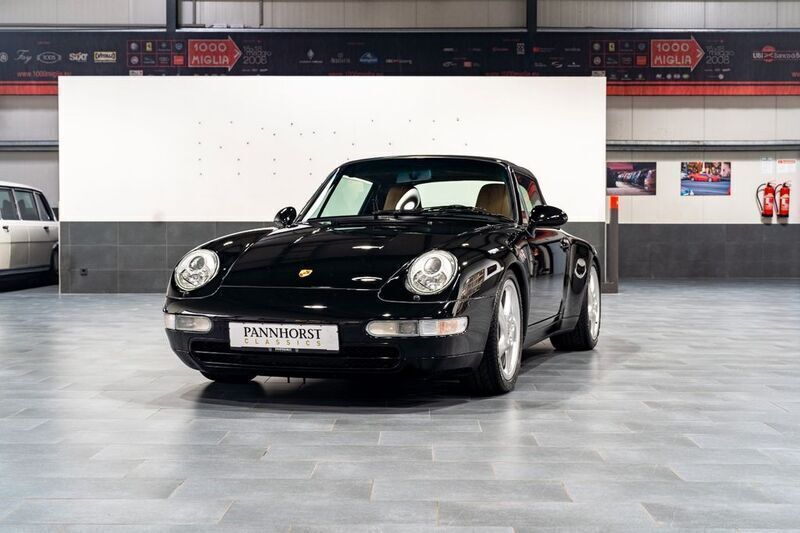 Schwarz Gebraucht 1997 Porsche 911 Carrera Cabriolet Cabrio | 120.000 € - Bild 1/4