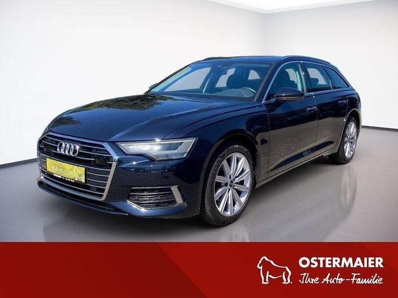 Firmamentblau Gebraucht 2021 Audi A6 Design Kombi | 29.990 € (Guter Preis) - Bild 1/4