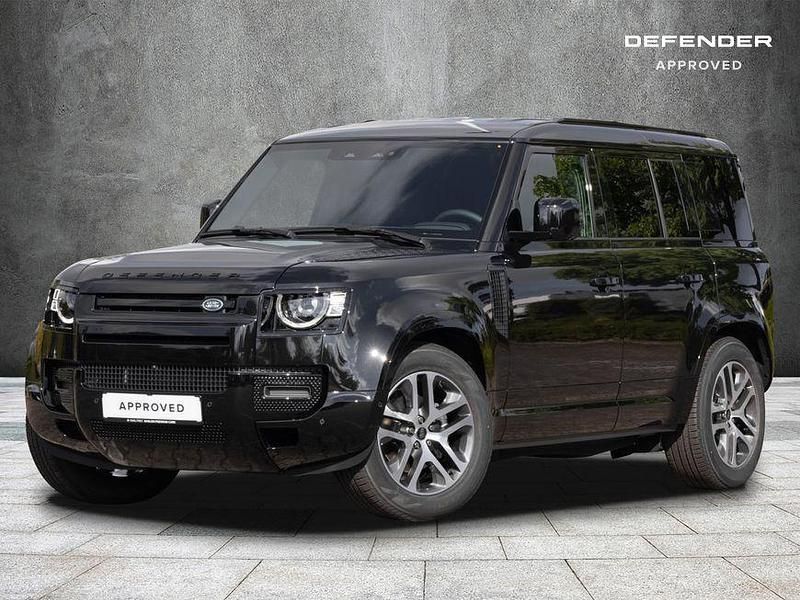 Santorini black metallic Gebraucht 2025 Land Rover Defender SE Dynamic SUV | 86.900 € - Bild 1/4