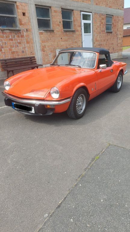 Orange Gebraucht 1979 Triumph Spitfire Cabrio | 9.300 € - Bild 1/4