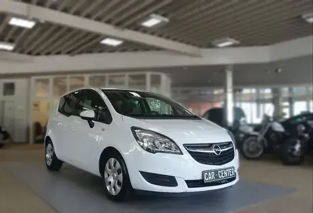 Gebraucht Opel Meriva Edition 120 PS (88 kW) 2015 Weiß Van / Kleinbus