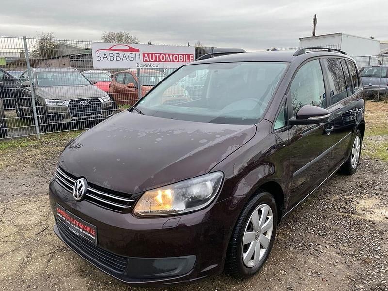 Violett Gebraucht 2013 VW Touran Trendline Van / Kleinbus | 4.850 € (Superpreis) - Bild 1/4