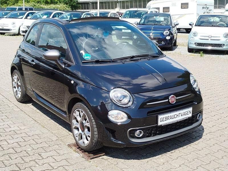 Gebraucht Fiat 500S 86 PS (63 kW) 2018 Schwarz Cabrio