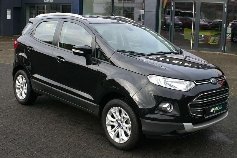 Gebraucht Ford Ecosport Titanium 125 PS (91 kW) 2017 Schwarz SUV