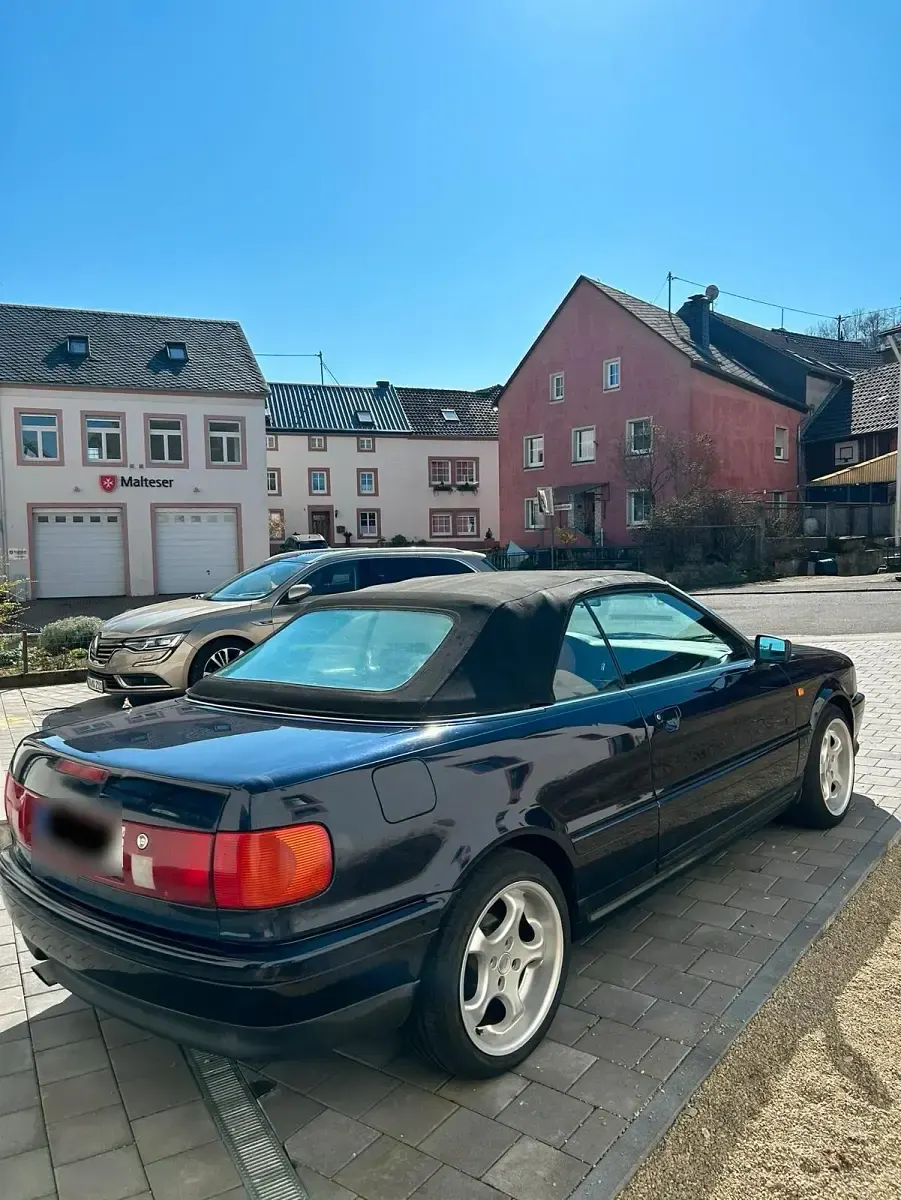 Gebraucht Audi 80 125 PS (91 kW) 1998 Blau Cabrio
