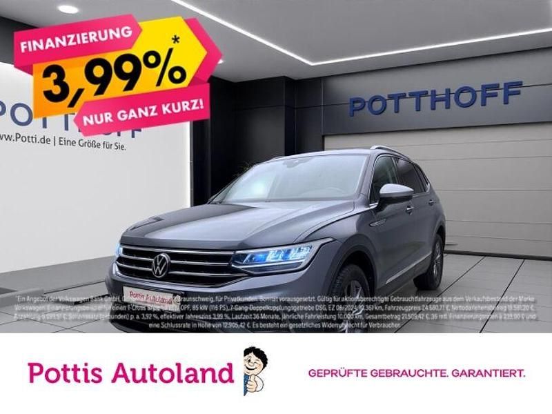 Grau Gebraucht 2022 VW Tiguan Allspace Life SUV | 27.997 € (Guter Preis) - Bild 1/4