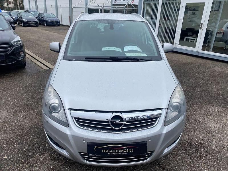 Gebraucht Opel Zafira Edition 120 PS (88 kW) 2010 Silber Van / Kleinbus