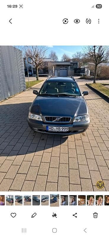Gebraucht Volvo V40 2002 Grau Limousine