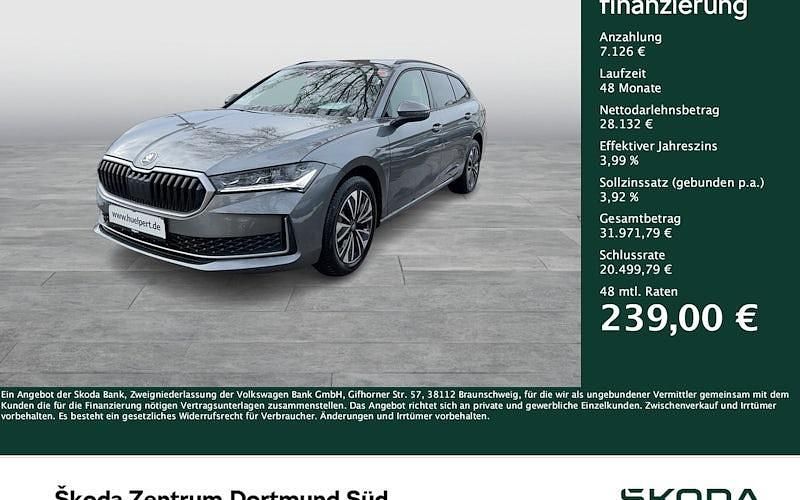 Gebraucht Skoda Superb Selection 150 PS (110 kW) 2025 Grau Kombi