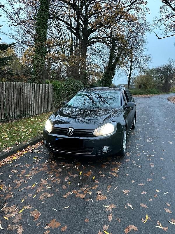 Schwarz Gebraucht 2013 VW Golf VI Kombi | 5.600 € (Superpreis) - Bild 1/4