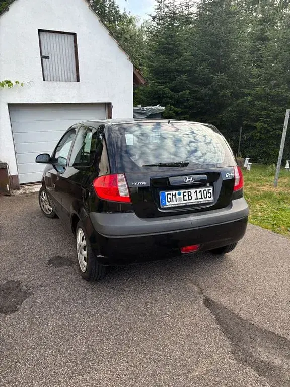 Gebraucht Hyundai Getz 67 PS (49 kW) 2008 Schwarz Kleinwagen
