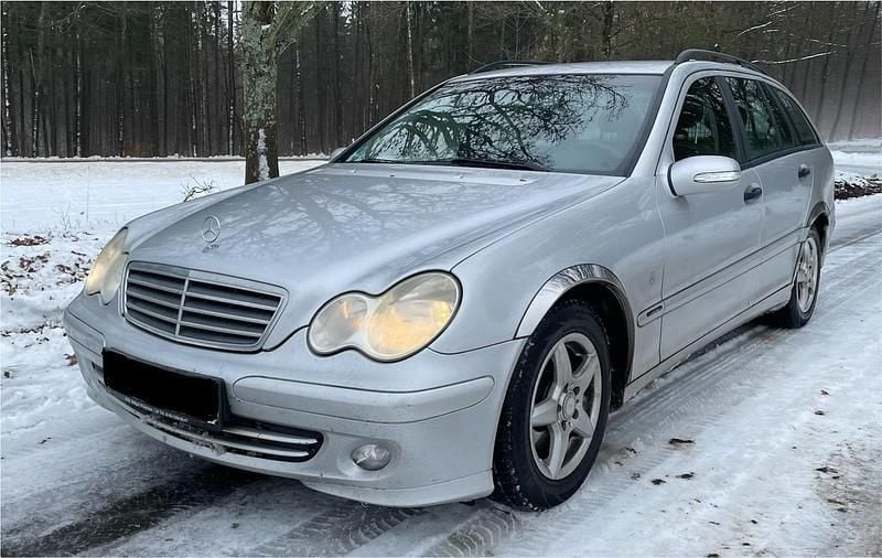 Silber Gebraucht 2004 Mercedes C200 Kombi | 1.850 € (Superpreis) - Bild 1/4