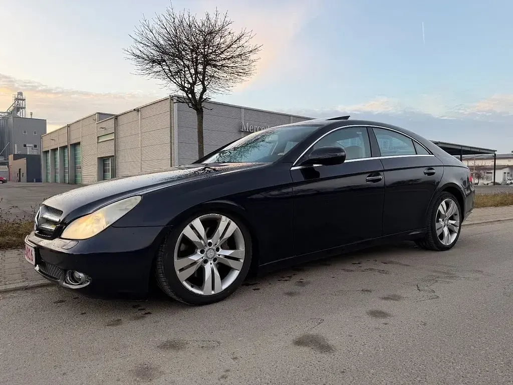 Gebraucht Mercedes CLS350 292 PS (214 kW) 2008 Blau Coupé