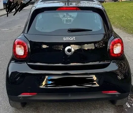 Occasion Smart ForFour Passion 71 ch (52 kW) 2015 Noir Citadine