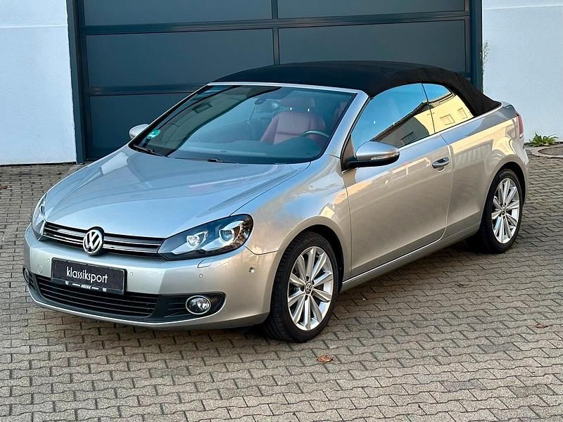 Silber Gebraucht 2012 VW Golf Cabriolet Cabrio | 12.970 € (Fairer Preis) - Bild 1/4
