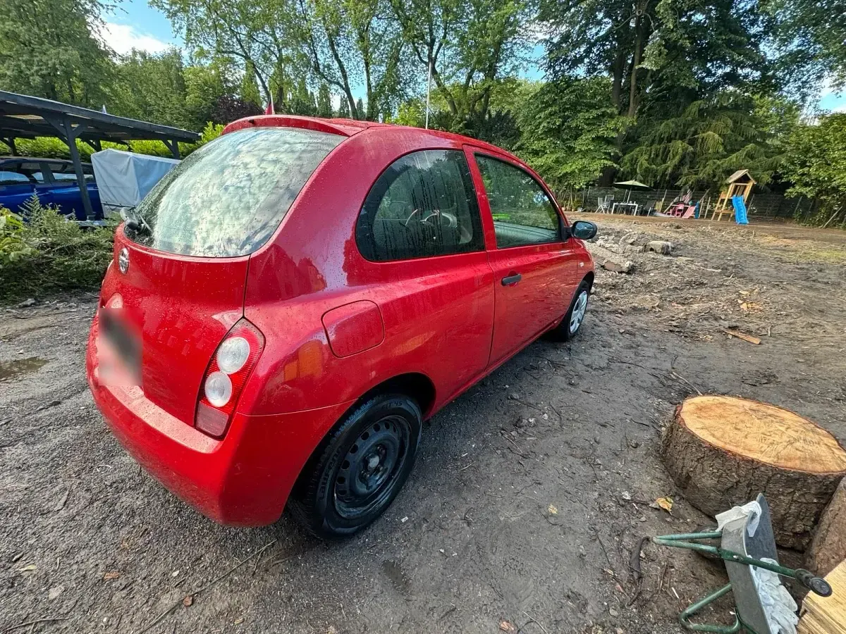 Gebraucht Nissan Micra 2005 Rot Kleinwagen